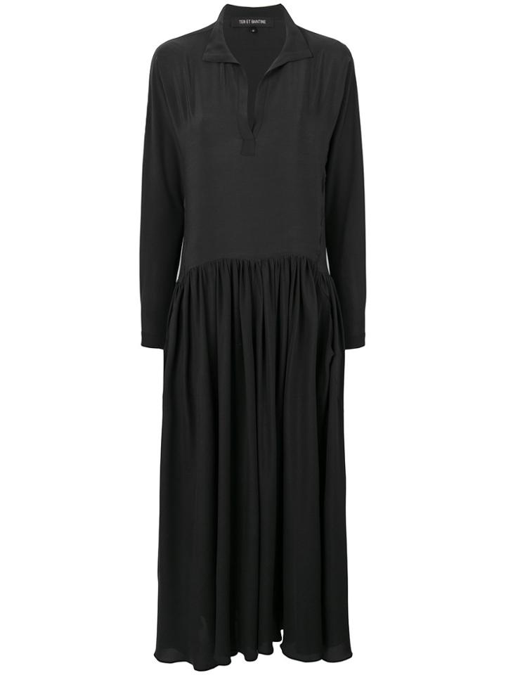 Ter Et Bantine Maxi Flared Dress - Black