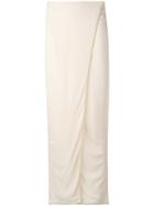 Romeo Gigli Vintage Long Skirt - Nude & Neutrals