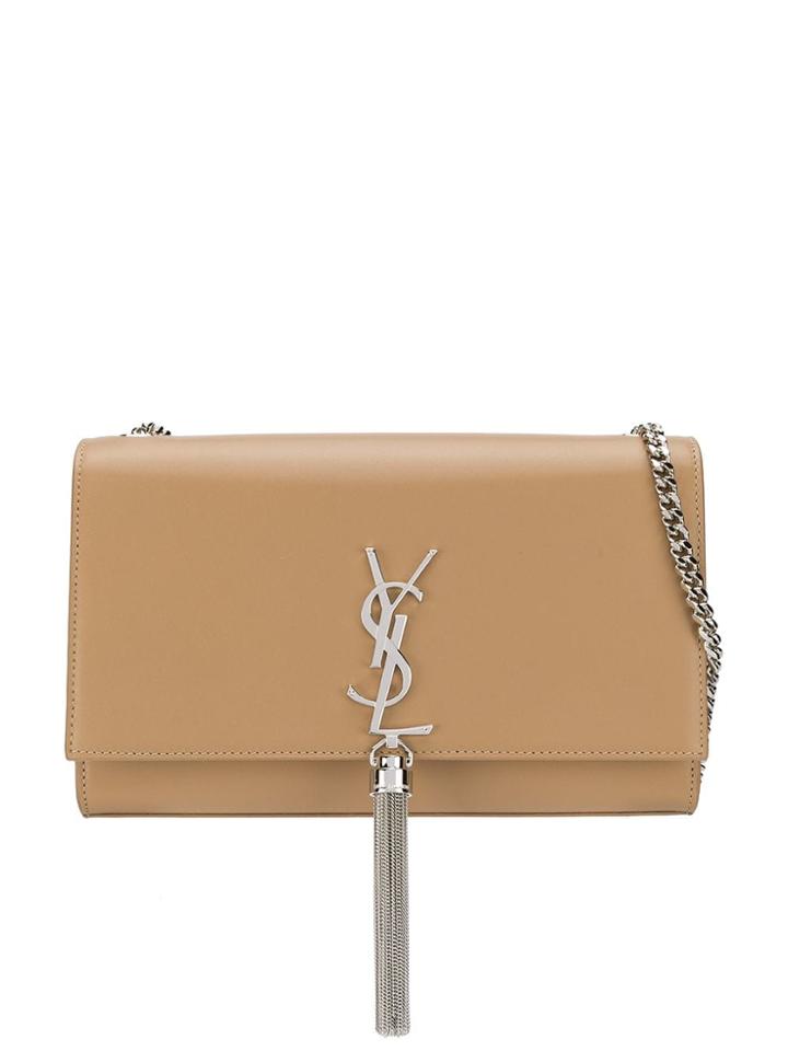 Saint Laurent Kate Small Shoulder Bag - Neutrals