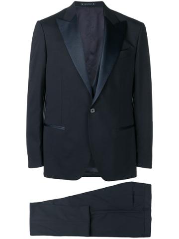 Bagnoli Sartoria Napoli Fitted Suit Set - Blue