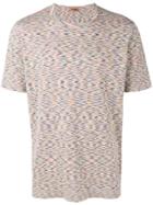 Missoni Mesh Pattern T-shirt - Nude & Neutrals