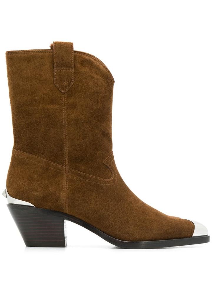 Ash Famous Texas Boots - Brown