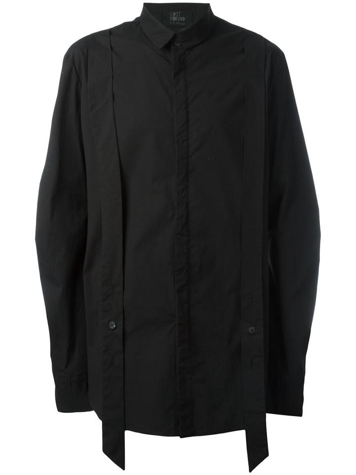Lost & Found Ria Dunn 'bratelle' Shirt, Men's, Size: Large, Black, Cotton