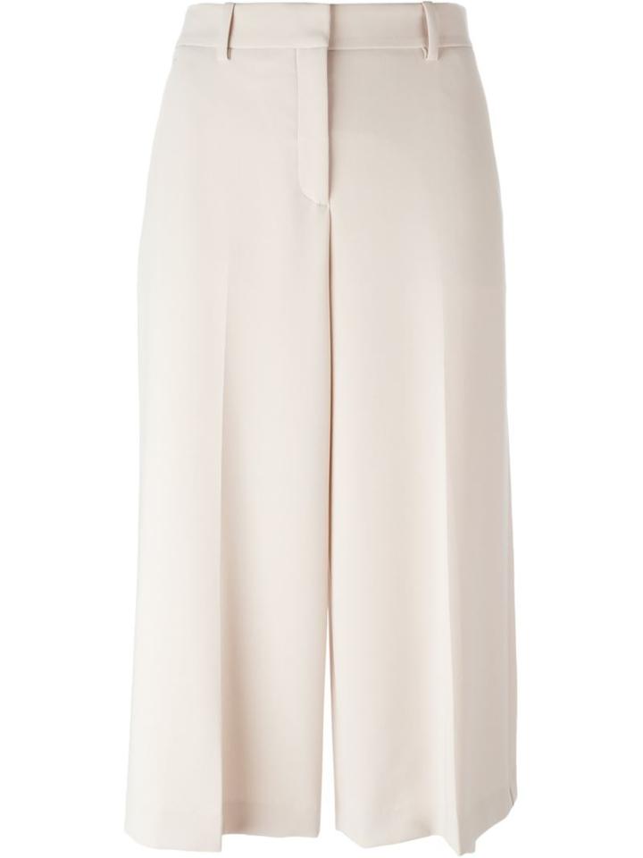 Theory 'halientra' Culottes, Women's, Size: 8, Nude/neutrals, Polyester/triacetate