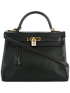 Hermès Vintage Kelly 32 Retourne Tote - Black