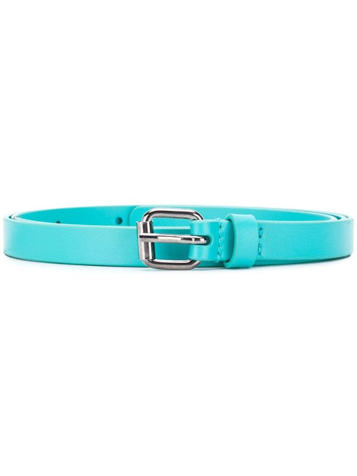 Aspesi Buckled Belt - Blue