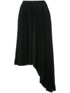 Irene Weeping Pleat Skirt - Black
