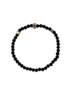 Luis Morais Star Enameled Octagon Bracelet - Black