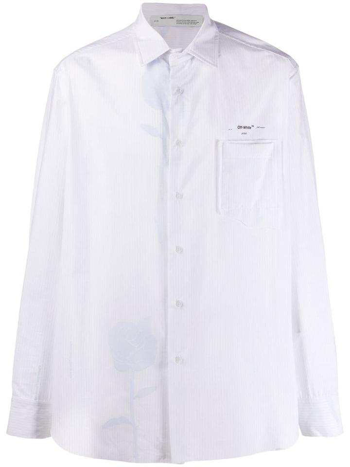 Off-white Rose Print Shirt