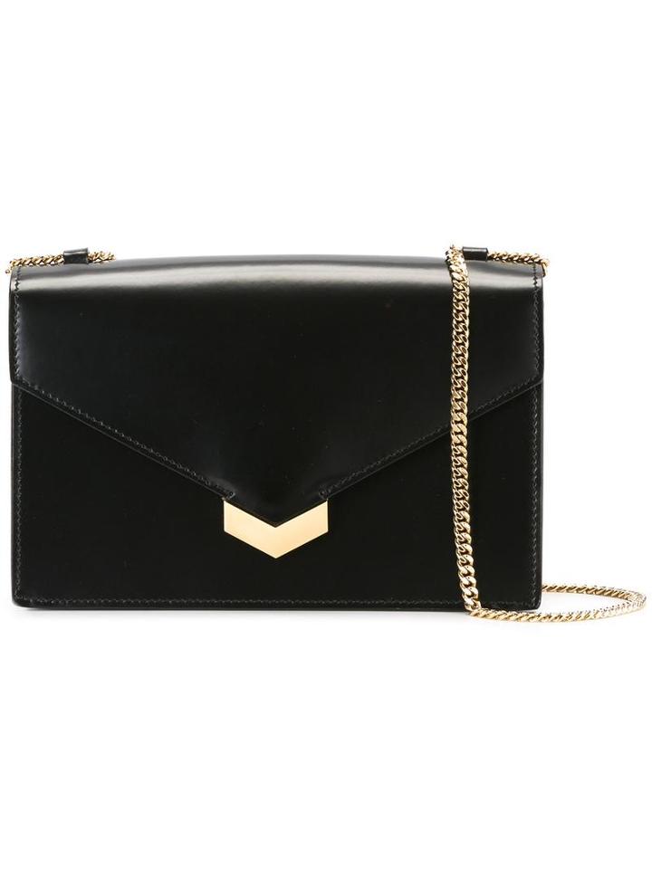 Jimmy Choo Leila Shoulder Bag, Women's, Black, Leather