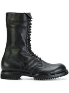 Rick Owens Army Boots - Black