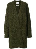 Essentiel Antwerp Long Cardigan - Green