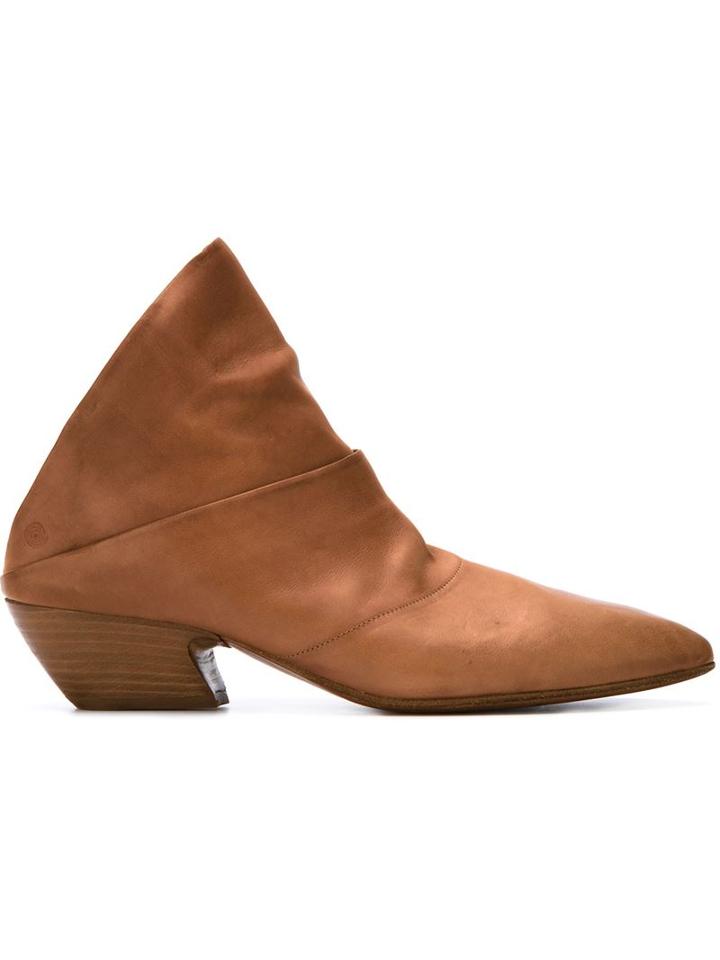 Marsèll Almond Toe Mules