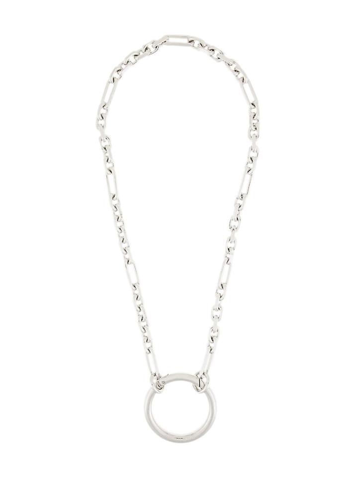 Maison Margiela Ring Chain Necklace - Metallic