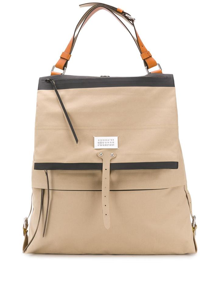 Maison Margiela Large Shoulder Bag - Neutrals