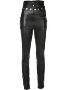 Skiim High Waisted Skinny Trousers - Black
