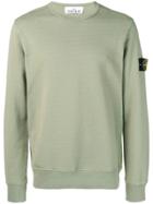 Stone Island Classic Jersey Sweater - Green