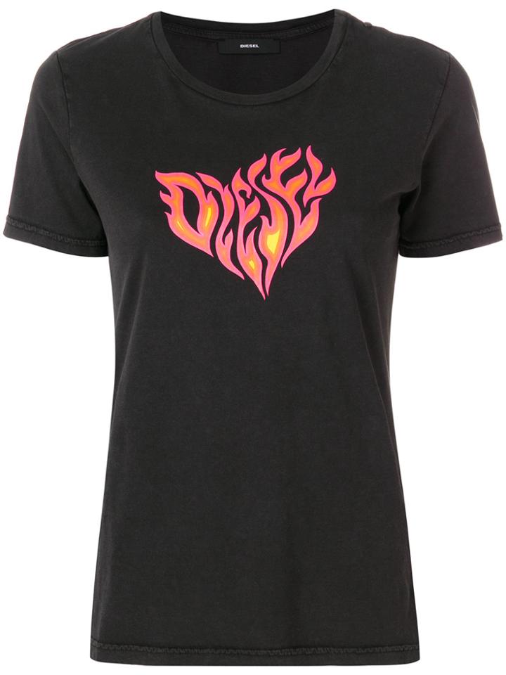 Diesel T-sily-h T-shirt - Black