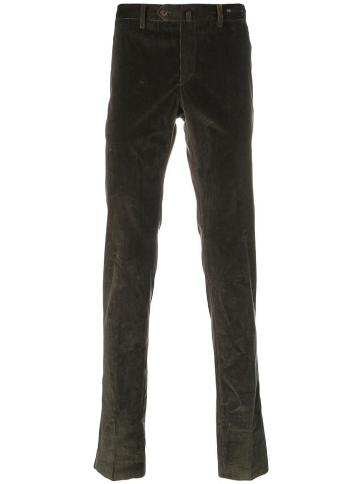 Pt01 Corduroy Trousers - Green