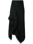 Kitx - Return Skirt - Women - Spandex/elastane/wool - 8, Black, Spandex/elastane/wool