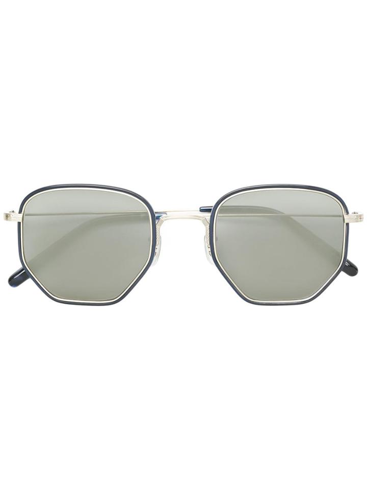 Oliver Peoples Alland Square Sunglasses - Blue