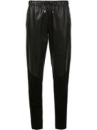 Prabal Gurung Drawstring Track Pants, Women's, Size: 6, Lamb Nubuck Leather