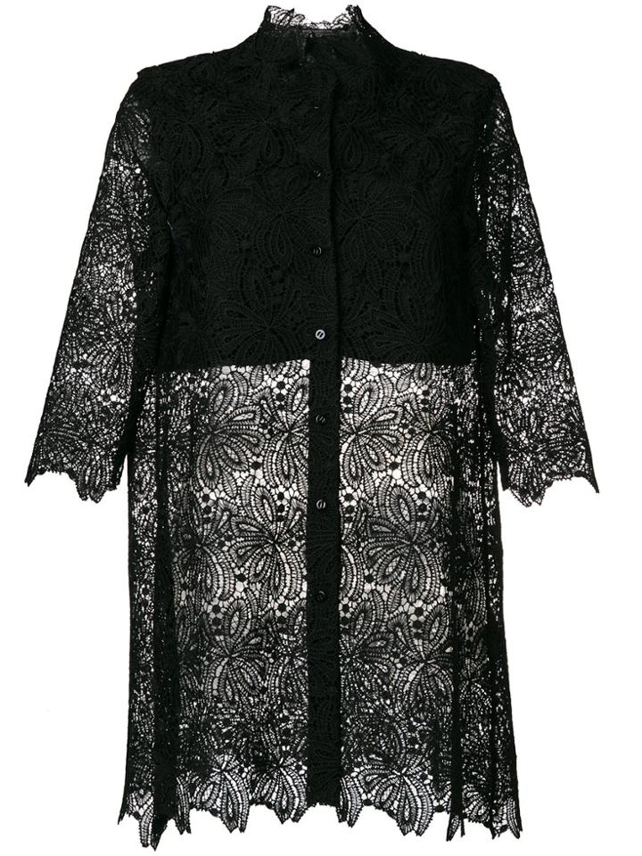 Ermanno Scervino Lace Shirt - Black