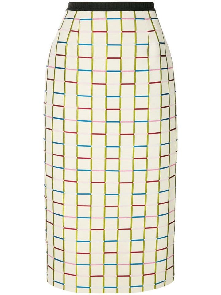 Antonio Marras Fitted Knit Skirt - Neutrals