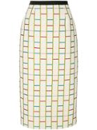 Antonio Marras Fitted Knit Skirt - Neutrals