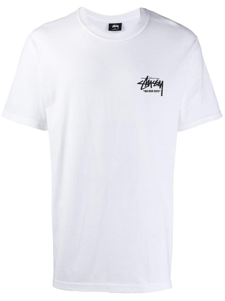 Stussy Floral-print T-shirt - White