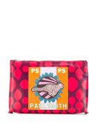 Ps Paul Smith Cheetah Print Clutch Bag - Purple