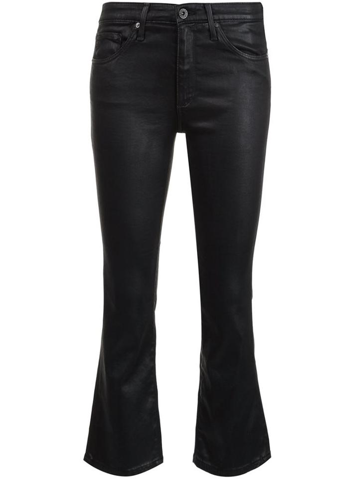 Ag Jeans Cropped Jeans, Women's, Size: 27, Black, Cotton/modal/polyester/polyurethane