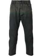 Rick Owens Drkshdw Cropped Slim Jeans, Men's, Size: 31, Blue, Cotton