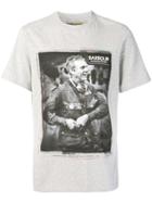 Barbour By Steve Mc Queen Printed T-shirt - Grey