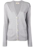 Maison Kitsuné V-neck Cardigan - Grey