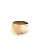 1-100 '74' Ring, Adult Unisex, Size: 9, Yellow/orange