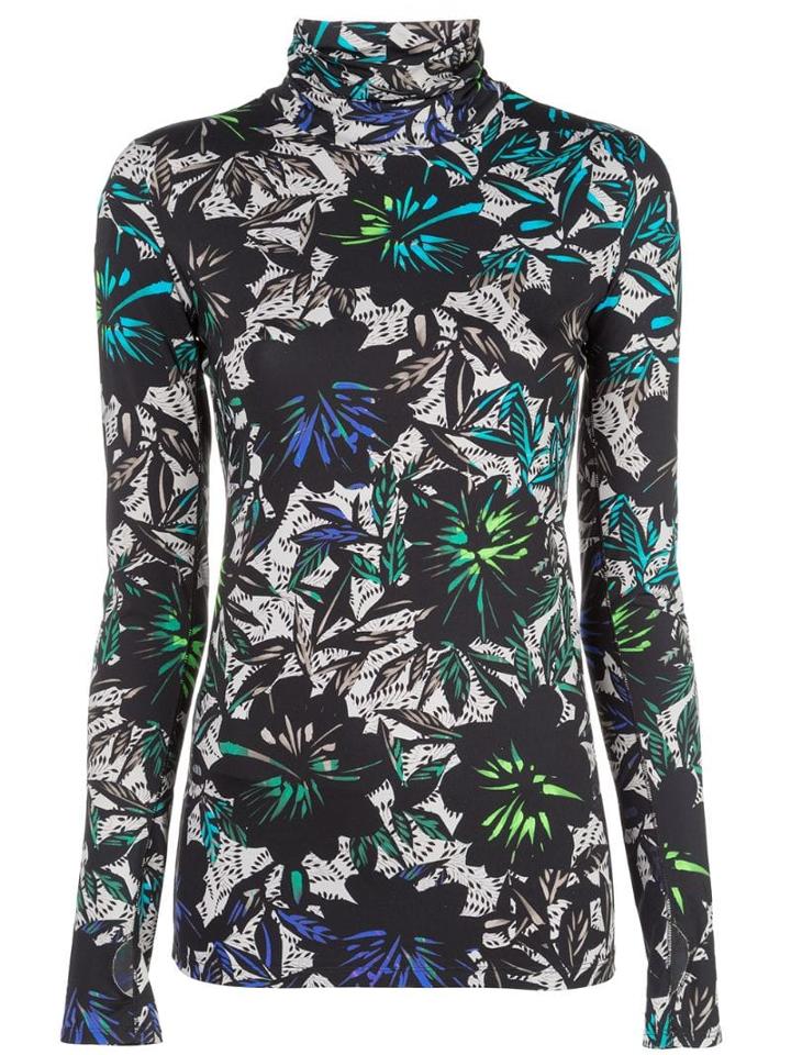 Dorothee Schumacher Floral Printed Long Sleeved Top - Blue