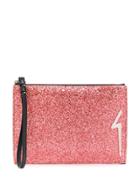 Giuseppe Zanotti G-glitter Clutch - Pink