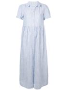 Bellerose Striped Maxi Dress - Blue