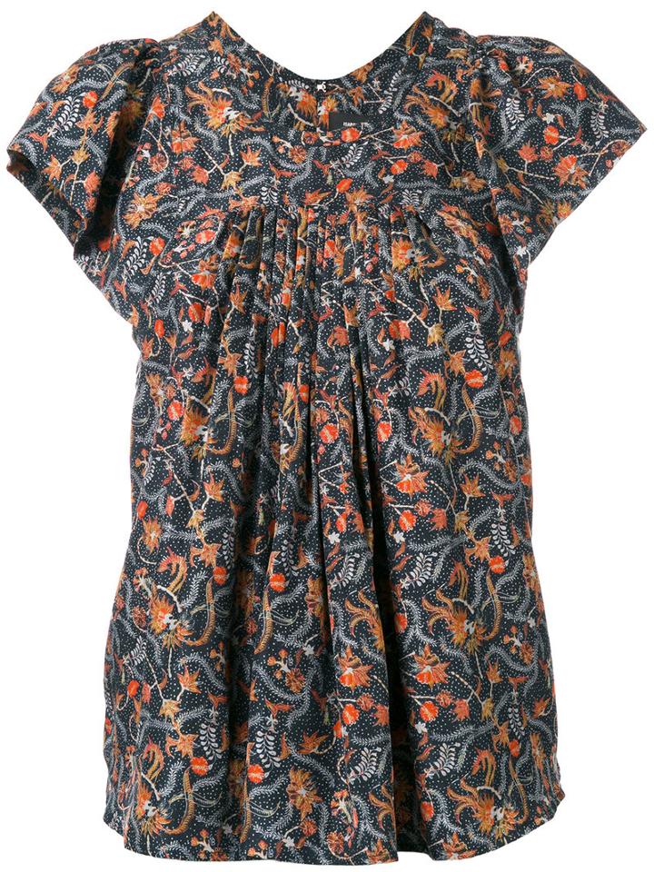 Isabel Marant - 'rayner' Blouse - Women - Silk - 36, Black, Silk