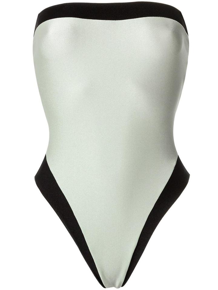 Adriana Degreas Strapless Swimsuit - Grey