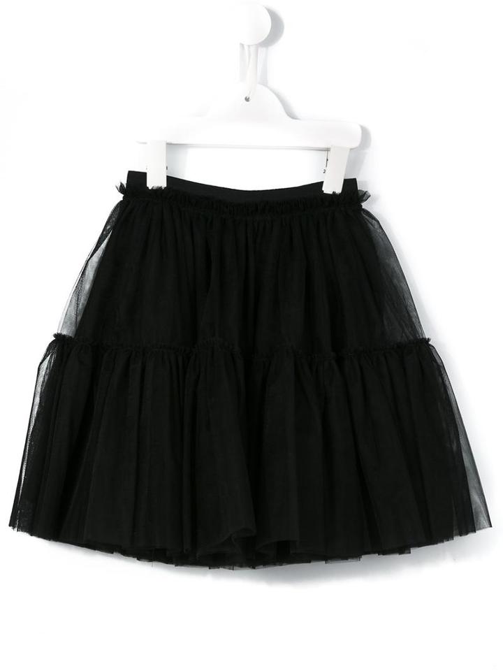 Simonetta Tulle Layered Tutu, Girl's, Size: 10 Yrs, Black