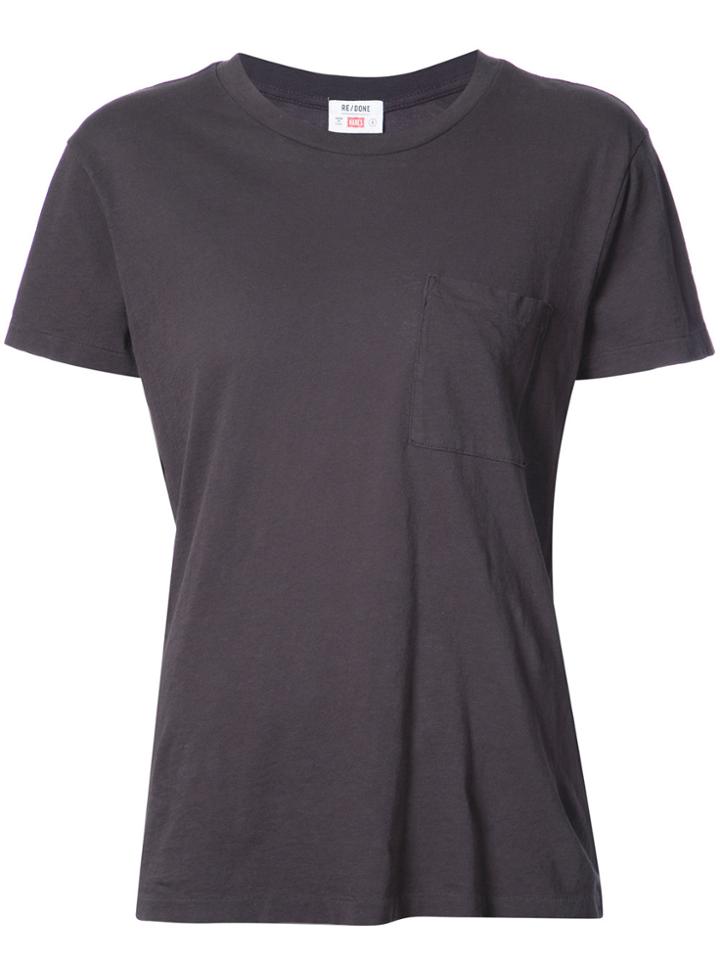 Re/done The 1970's Boyfriend T-shirt - Grey