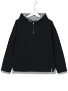 Officina 51 Zipped Hoodie - Blue