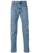 Pierre Balmain - Seaming Details Slim-fit Jeans - Men - Cotton/spandex/elastane - 34, Blue, Cotton/spandex/elastane