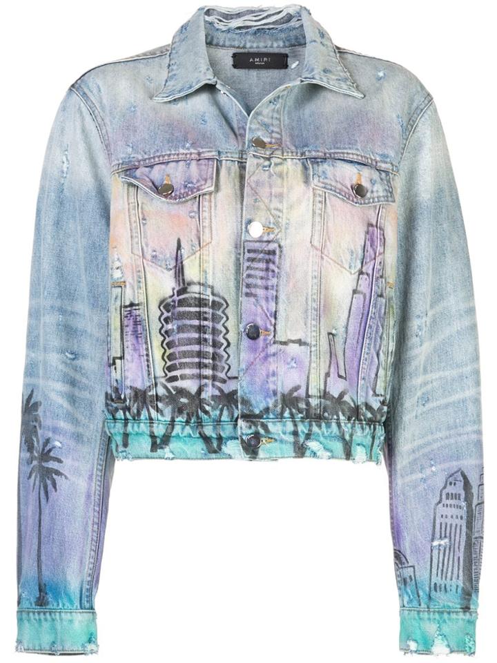 Amiri Reworked Denim Jacket - Blue