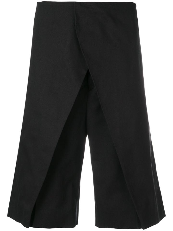Jil Sander Front Panel Shorts - Blue