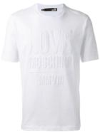 Love Moschino 'st. Love' T-shirt, Men's, Size: Small, White, Cotton
