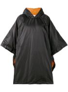 Comme Des Garçons Comme Des Garçons Oversized Padded Poncho - Black