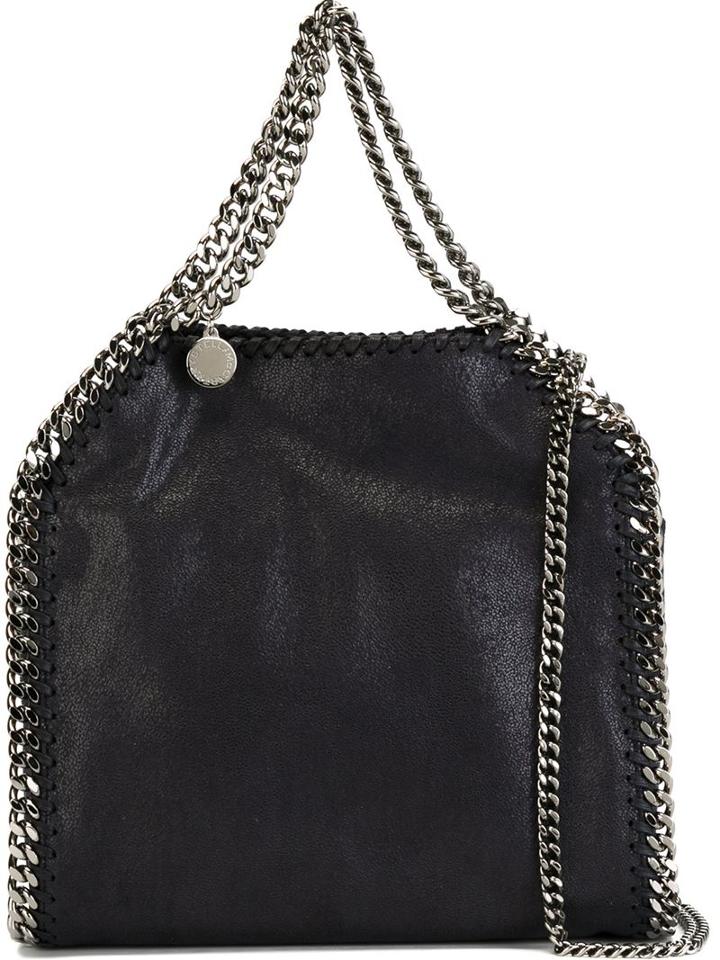 Stella Mccartney - Mini 'falabella' Tote - Women - Polyester - One Size, Women's, Blue, Polyester